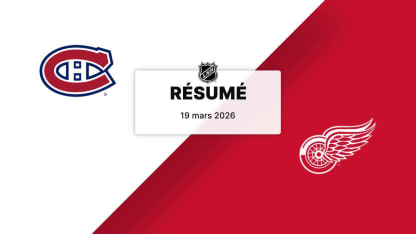 MTL vs DET | Résumé | 19/03/2026