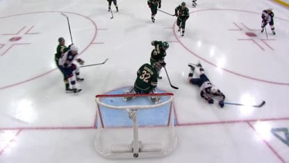 CBJ@MIN: Werenski scores goal against Filip Gustavsson