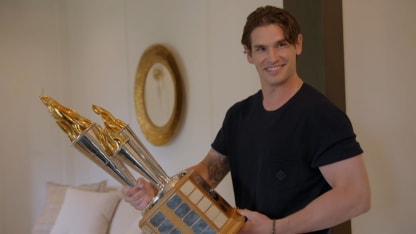 Monahan awarded the Bill Masterton Memorial Trophy