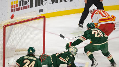 Huberdeau consigue el gol