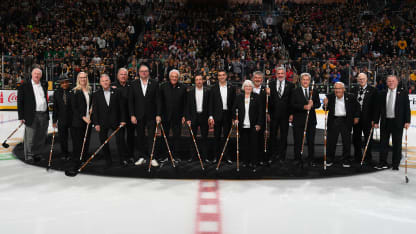 Photos: Bruins Centennial Game Ceremony