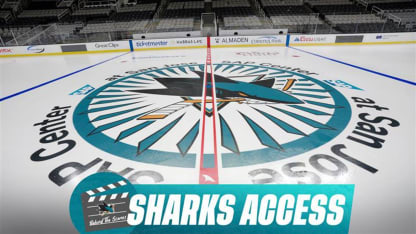 Sharks Access: Center Ice Logo
