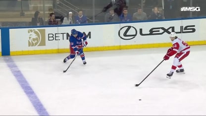 DET@NYR: Zibanejad scores empty-net goal