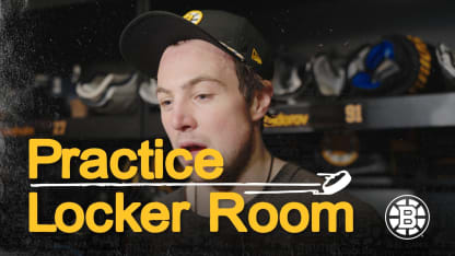 Locker Room Raw: Charlie McAvoy and  Victor Soderstrom 
