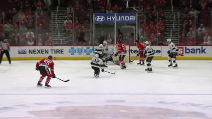 Joel Edmundson with a Goal vs. Chicago Blackhawks