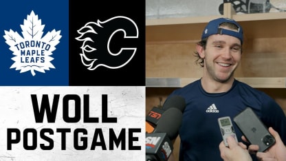 Joseph Woll | Post Game at Calgary Flames | February 2, 2026