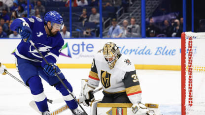 Lightning Strike Late to Defeat Golden Knights, 4-3