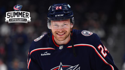 blue jackets summer spotlight mathieu olivier