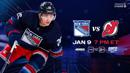 Rangers vs. Devils: Pregame Notes | 01.09.25