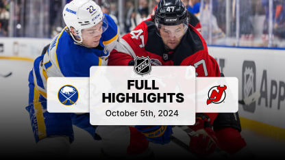 BUF at NJD | 10/5/24 | Global Series Condensed Game