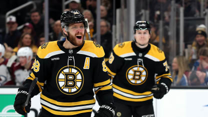 David Pastrnak Named NHL First Star of the Week