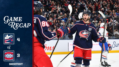 Montreal Canadiens Columbus Blue Jackets game recap November 17 2025