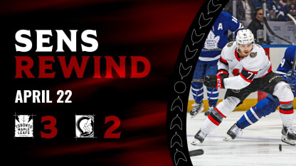 Sens Rewind: Sens Fall to Toronto in Overtime