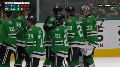 Stars top Blues in shootout