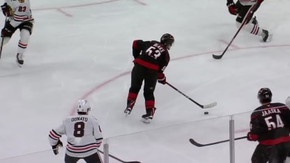 CHI@CAR: Slavin scores goal against Arvid Soderblom