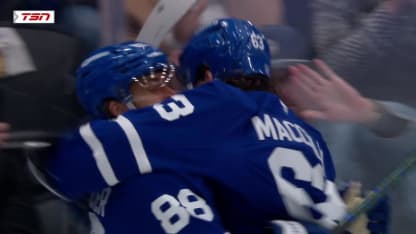 NJD@TOR: Maccelli scores goal against Jake Allen