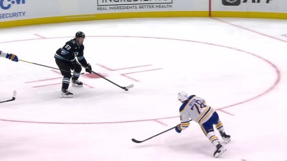 BUF@UTA: DeSimone scores goal against Colten Ellis