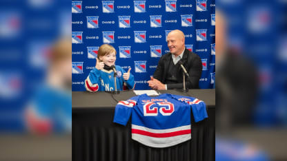 New York Rangers sign Make-A-Wish honoree Finn Keaney