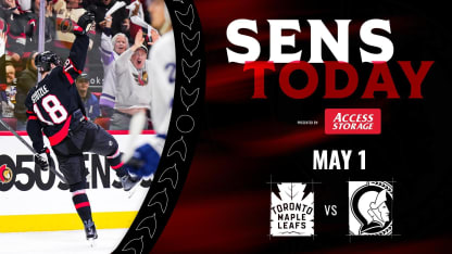 Sens Today: Home Sweet Home