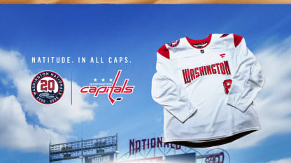 Washington Capitals and Nationals Collaborate on Specialty Jersey