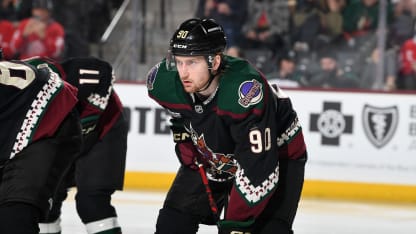 jj moser elevating play as coyotes hit road