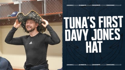 Tatar earns the Davy Jones hat!