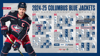 blue jackets announce 2024 25 nhl schedule