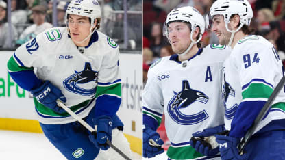 Linus Karlsson och Liam Ohgren målskyttar för Canucks