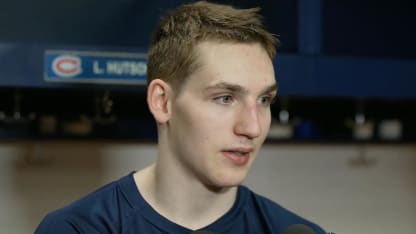 Après-match c. PHI : Hutson