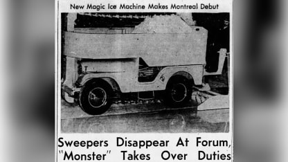 Zamboni made Canada debut 71 years ago in Montreal