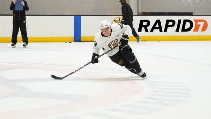 Poitras Back on the Ice at Development Camp