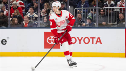 Freud und Leid liegen fuer Moritz Seider von den Red Wings eng beieinander