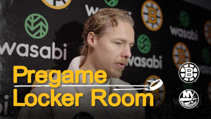 Locker Room Raw: Hampus Lindholm and Mark Kastelic