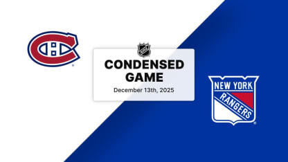 MTL at NYR | Condensed Game