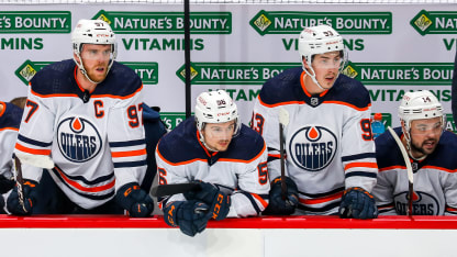 oilers bench