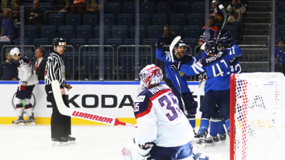 Finland 2017 IIHF World Championship celebrate USA
