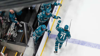 Celebrini nets a perfect wrister