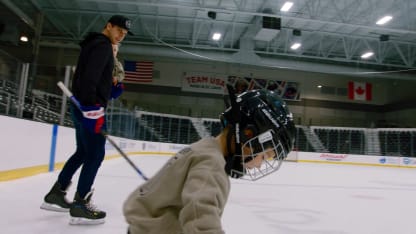 Schenn family goes for a skate