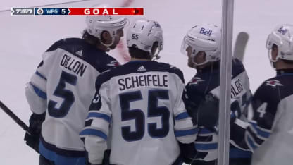 Mark Scheifele with a Goal vs. Los Angeles Kings