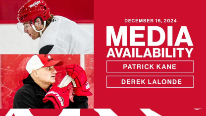 Patrick Kane and Derek Lalonde Media Availability