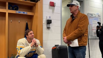 Schenn's dad reads starting lineup