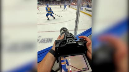 POV: Blues content producer on gameday
