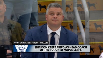 Keefe relieved as Coach of Maple Leafs