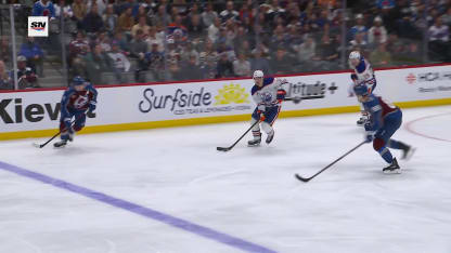 EDM@COL: Nugent-Hopkins scores goal against Mackenzie Blackwood