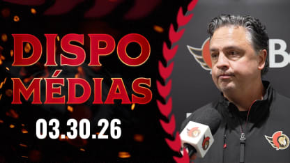 Travis Green dispo médias