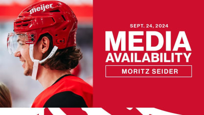 Moritz Seider Media Availability | Sept. 24, 2024 