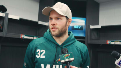 Gustavsson Postgame vs. Vancouver 11/1