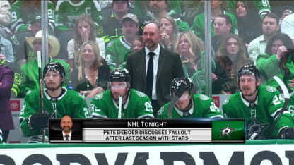 Pete DeBoer comments on Stars fallout