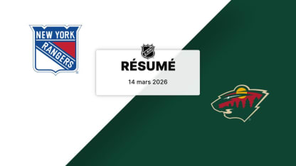NYR vs MIN | Résumé | 14/03/26