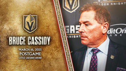 Bruce Cassidy Postgame 3/16